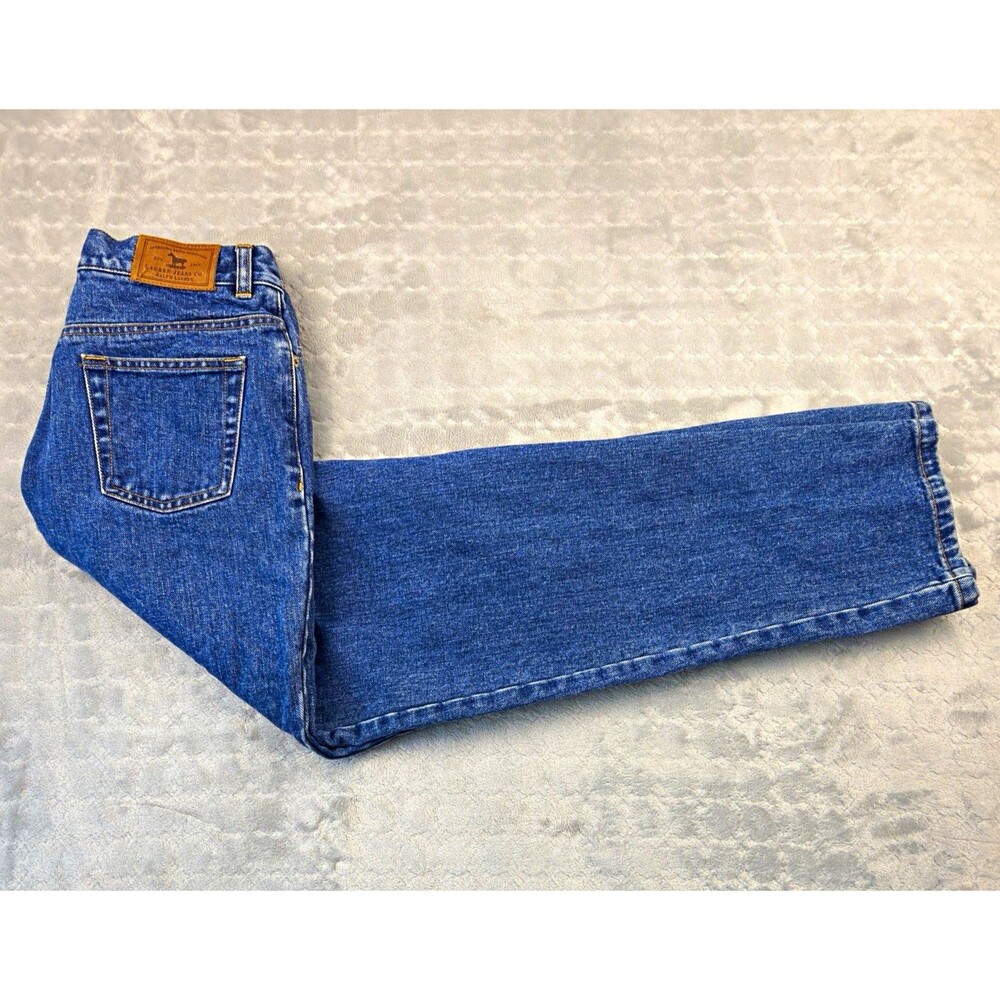 Lauren Jeans Co. Ralph Lauren Women's Petite 8P 28W Mid Rise Straight Jeans